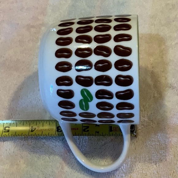 Starbucks 2009 coffee bean bone, china coffee mug 12 fl oz - Picture 4 of 5